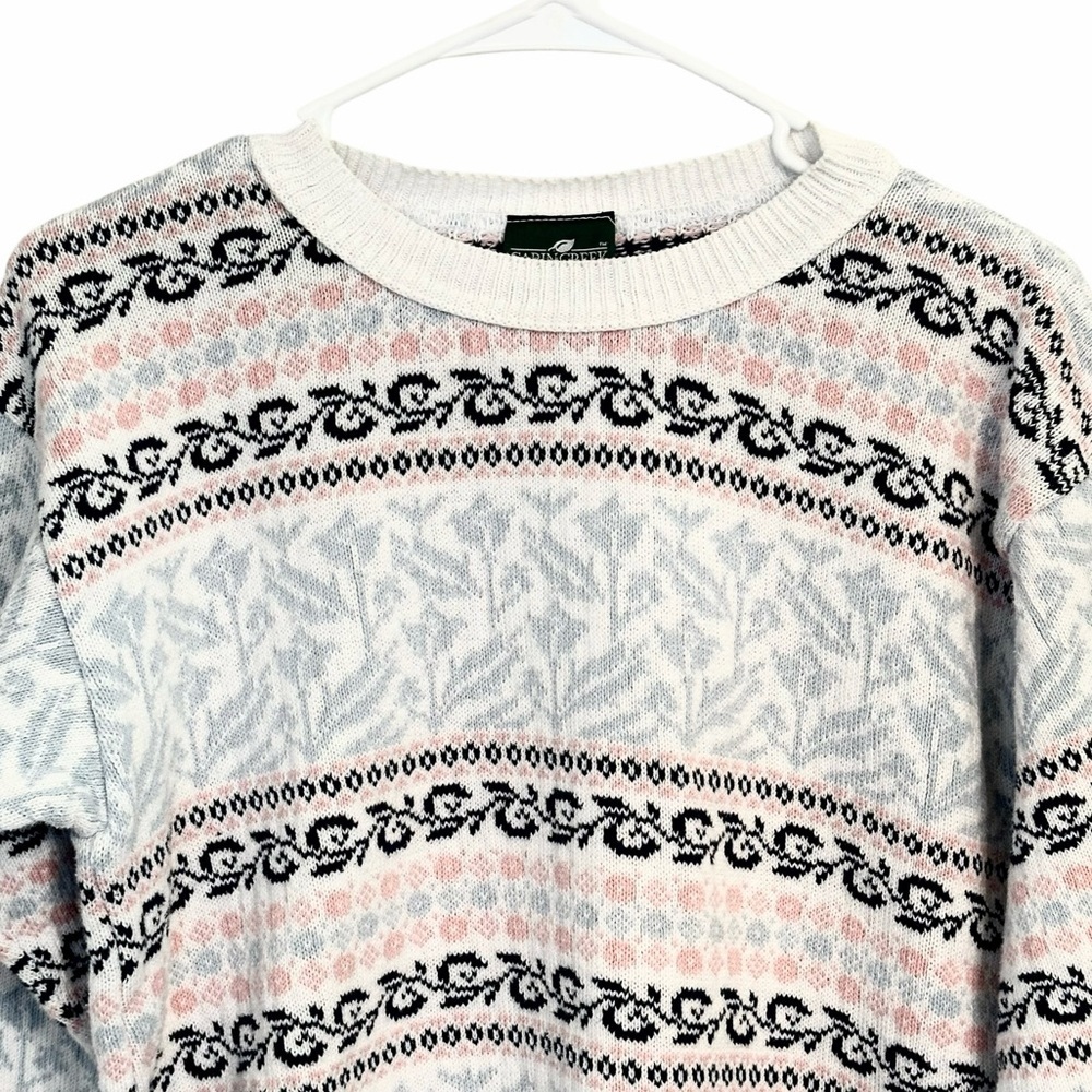 Vintage Fair Isle Sweater XS - Picture 3 of 7